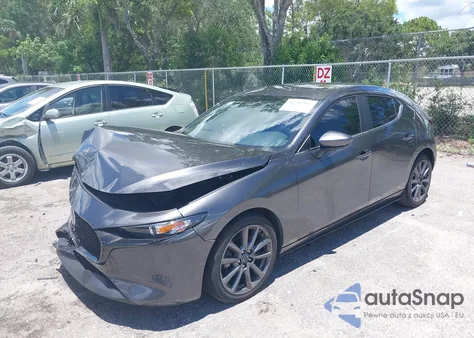 2022 Mazda Mazda3 Select из США, поврежденный, VIN JM1BPAKL1N1519383